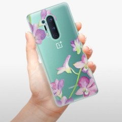 Odolné silikonové pouzdro iSaprio - Purple Orchid - OnePlus 8 Pro