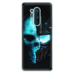 Odolné silikonové pouzdro iSaprio - Roboskull - OnePlus 8 Pro