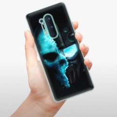 Odolné silikonové pouzdro iSaprio - Roboskull - OnePlus 8 Pro
