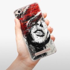 Plastové pouzdro iSaprio - Sketch Face - Xiaomi Redmi 4A