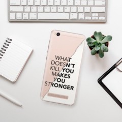 Plastové pouzdro iSaprio - Makes You Stronger - Xiaomi Redmi 4A