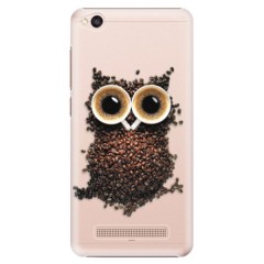 Plastové pouzdro iSaprio - Owl And Coffee - Xiaomi Redmi 4A