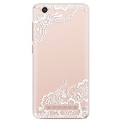 Plastové pouzdro iSaprio - White Lace 02 - Xiaomi Redmi 4A