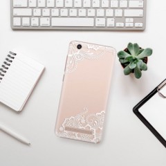 Plastové pouzdro iSaprio - White Lace 02 - Xiaomi Redmi 4A