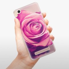 Plastové pouzdro iSaprio - Pink Rose - Xiaomi Redmi 4A