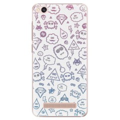 Plastové pouzdro iSaprio - Funny Clouds - Xiaomi Redmi 4A