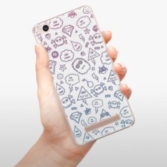 Plastové pouzdro iSaprio - Funny Clouds - Xiaomi Redmi 4A