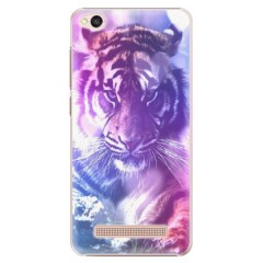 Plastové pouzdro iSaprio - Purple Tiger - Xiaomi Redmi 4A