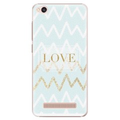 Plastové pouzdro iSaprio - GoldLove - Xiaomi Redmi 4A
