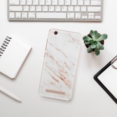 Plastové pouzdro iSaprio - Rose Gold Marble - Xiaomi Redmi 4A