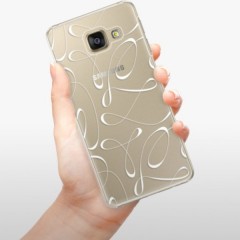 Plastové pouzdro iSaprio - Fancy - white - Samsung Galaxy A3 2016