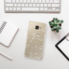 Plastové pouzdro iSaprio - Fancy - white - Samsung Galaxy A3 2016