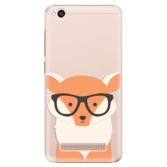Plastové pouzdro iSaprio - Orange Fox - Xiaomi Redmi 4A