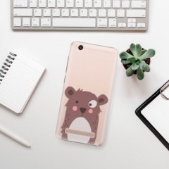 Plastové pouzdro iSaprio - Brown Bear - Xiaomi Redmi 4A
