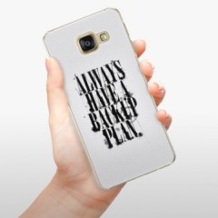 Plastové pouzdro iSaprio - Backup Plan - Samsung Galaxy A5 2016