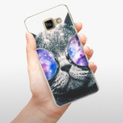 Plastové pouzdro iSaprio - Galaxy Cat - Samsung Galaxy A5 2016