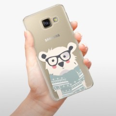Plastové pouzdro iSaprio - Bear with Scarf - Samsung Galaxy A5 2016