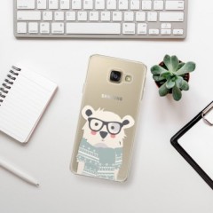 Plastové pouzdro iSaprio - Bear with Scarf - Samsung Galaxy A5 2016