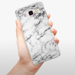 Plastové pouzdro iSaprio - White Marble 01 - Samsung Galaxy J5 2016