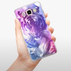 Plastové pouzdro iSaprio - Purple Tiger - Samsung Galaxy J5 2016