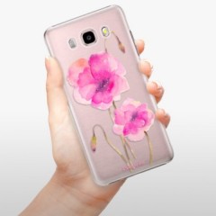 Plastové pouzdro iSaprio - Poppies 02 - Samsung Galaxy J5 2016