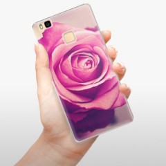 Plastové pouzdro iSaprio - Pink Rose - Huawei Ascend P9 Lite